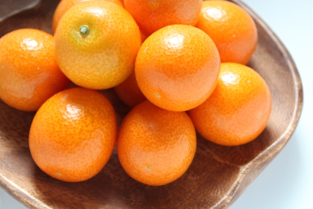 キラキラ金柑と春の養生